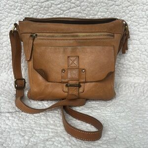 HARBOUR 2nd Tan Leather Crossbody Bag